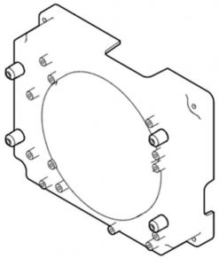 Boîtier pour platine FAAC E024S (Réf 419403)