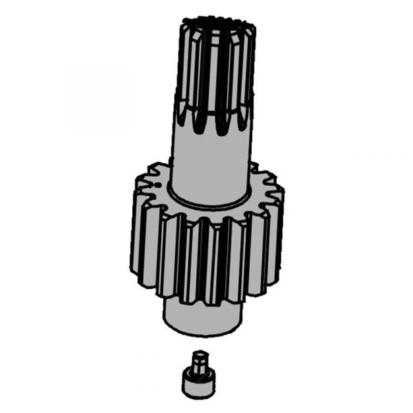 Arbre pignon moteur FAAC (Réf