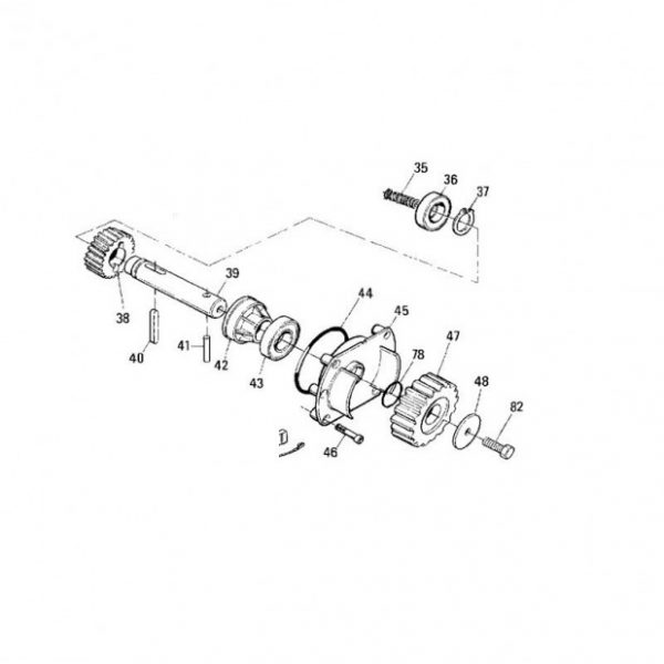 Groupe arbre transmission TH1551