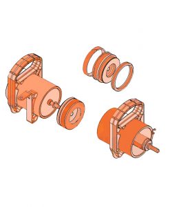 Groupe cylindre et piston FAAC (Réf - 63003311)